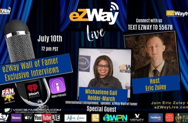 Michaelene Gail Holder-March does it the #eZWay with Eric Zuley Live