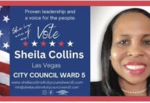Sheila Collins – Las Vegas City Council Ward 5! Help us campaign today for a better tomorrow!
